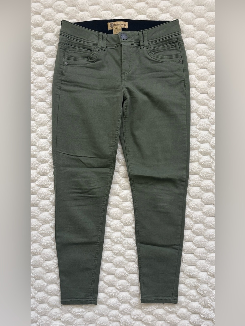 Lot Of 3 DEMOCRACY Ab Technology Skinny Stretch Denim Jeans Women's Size 6 - Picture 8 of 10